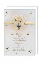 Karte: Zur Taufe Schutzengel