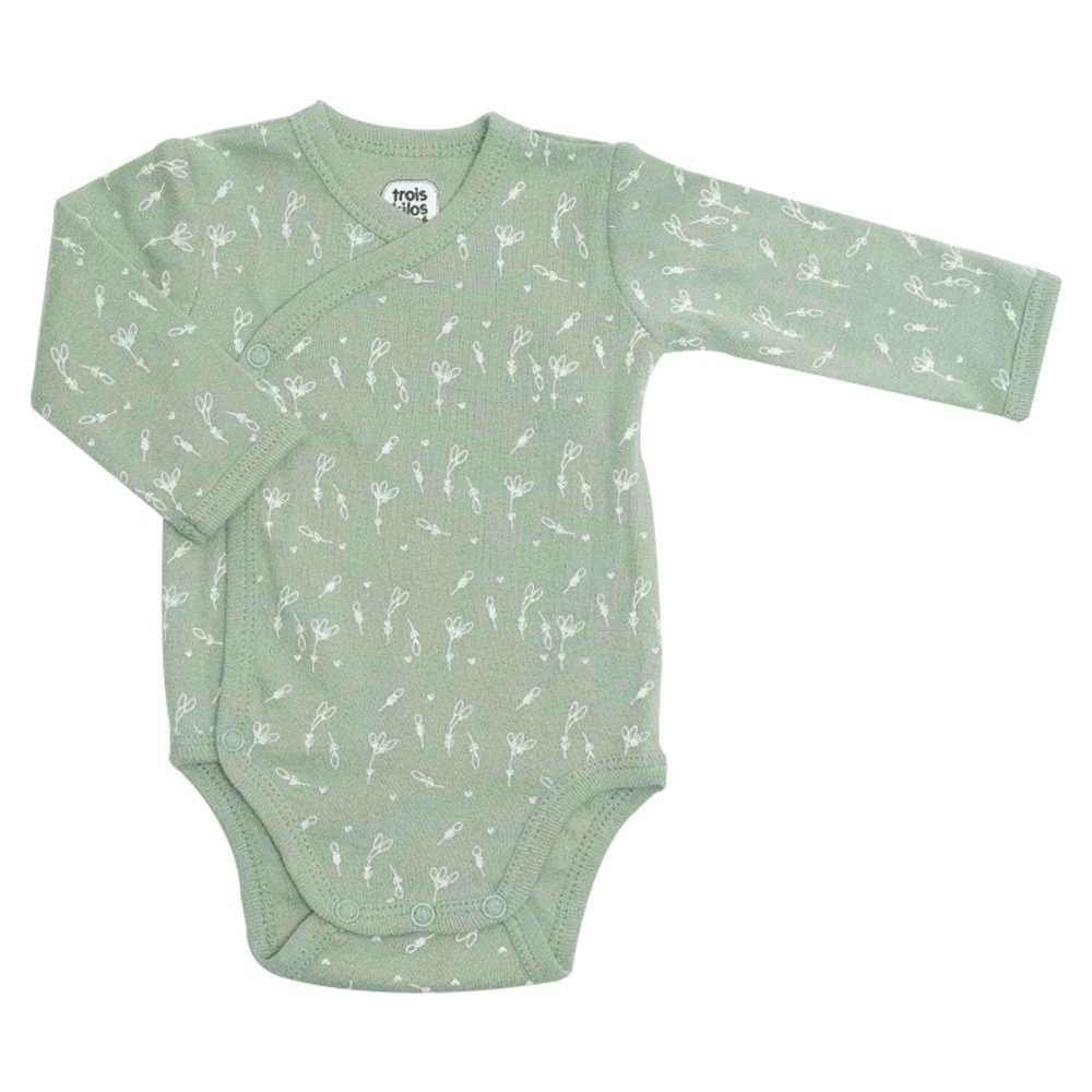 2 Wickelbodys: beige,mint