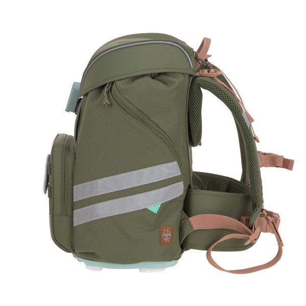 Schultasche Olive