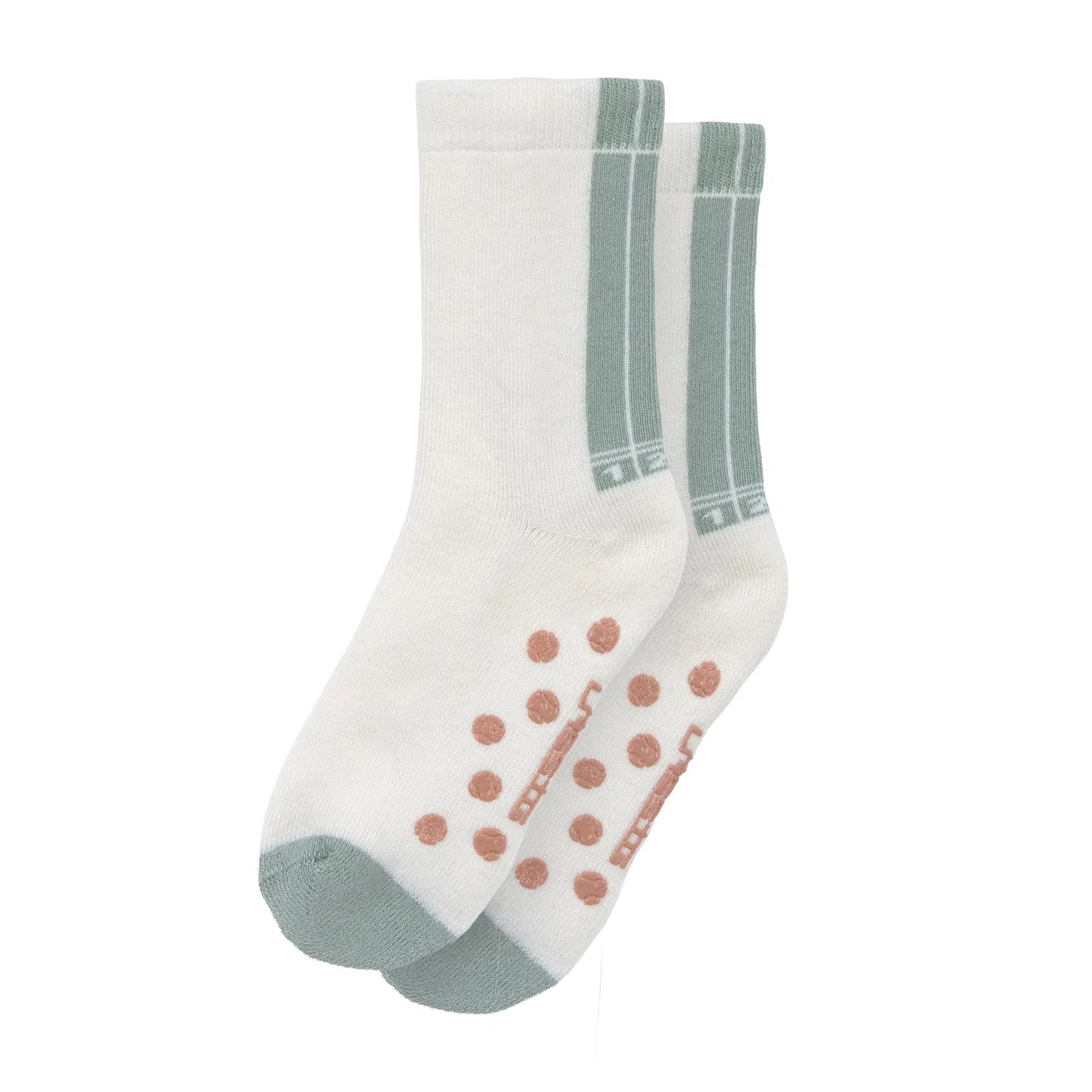 Anti-Rutschsocken: weiß,Ente
