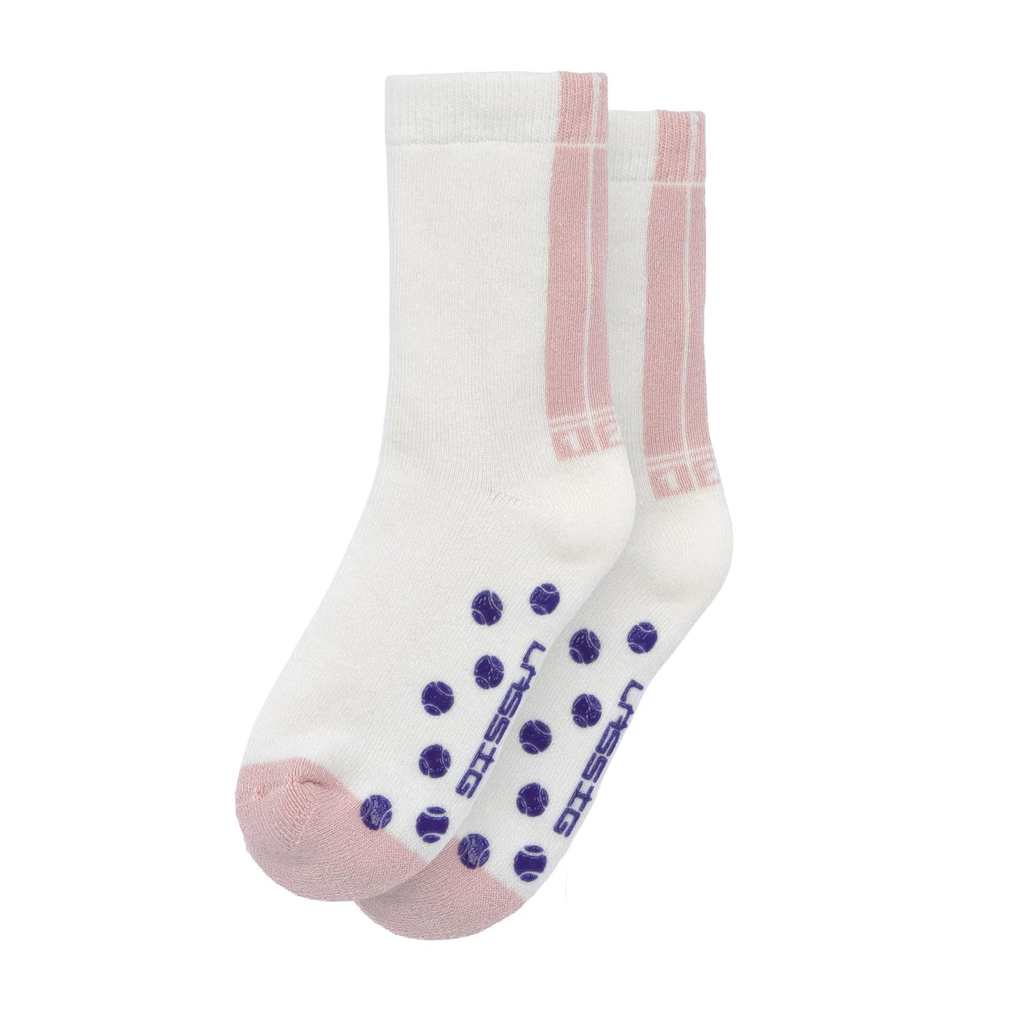 Anti-Rutschsocken: weiß,katze