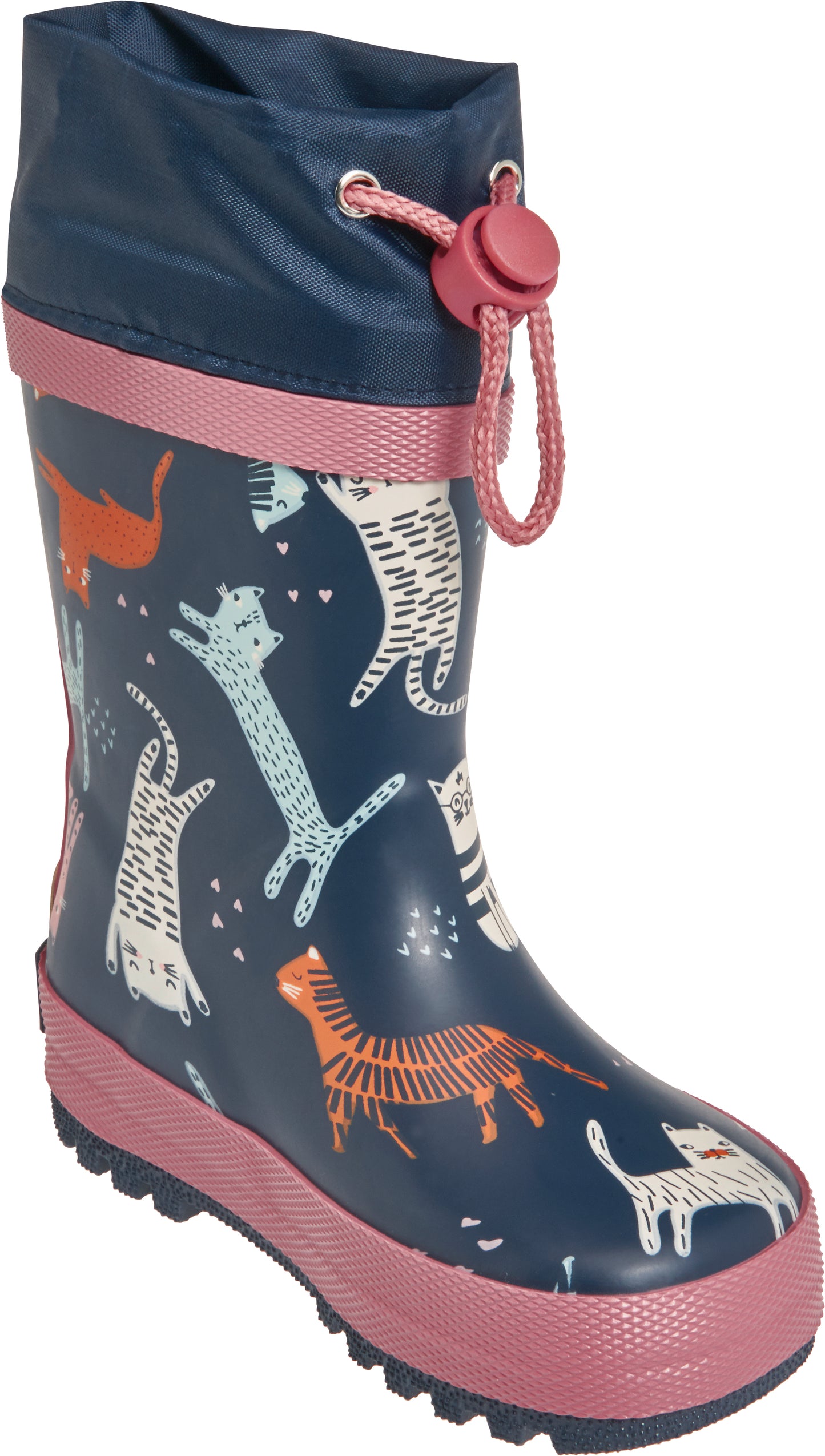 Gummistiefel blau,Katzen
