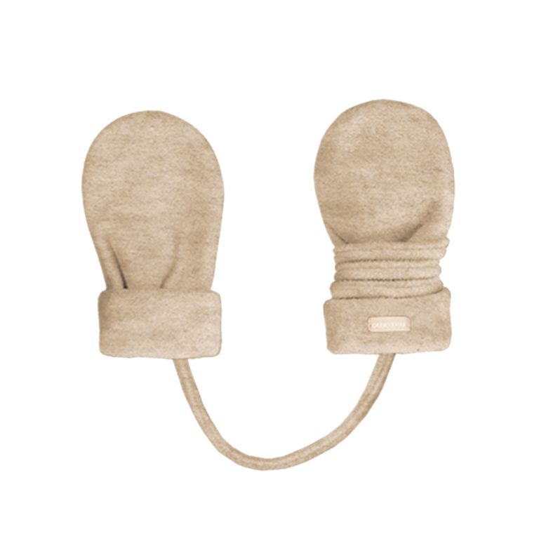 Fleece Babyhandschuhe beige reserviert für Geburtsliste #451083