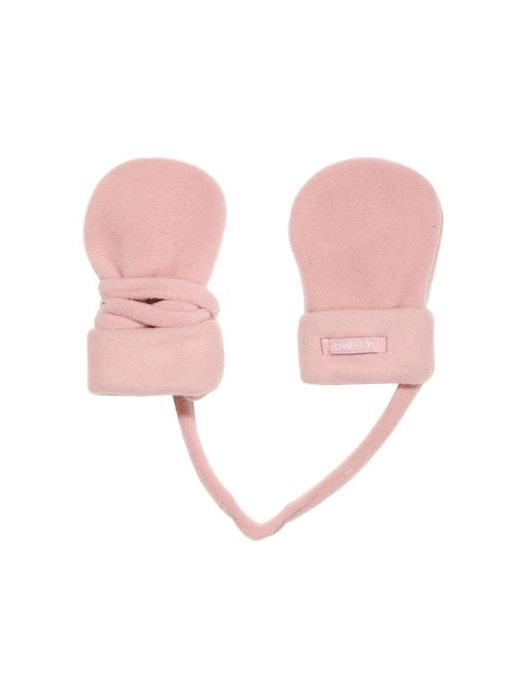 Fleece Babyhandschuhe rosa