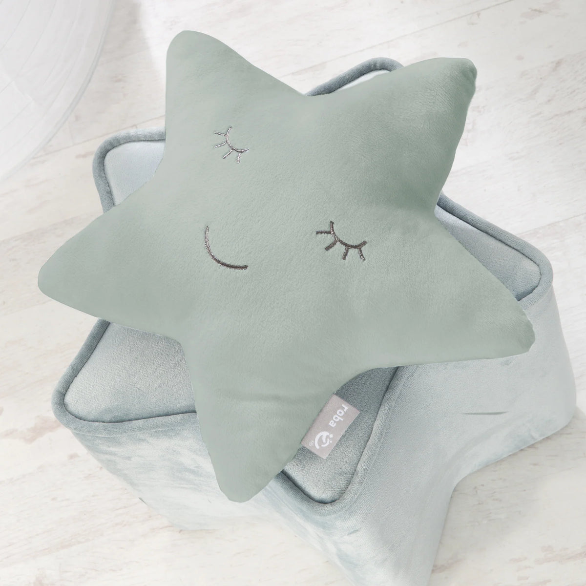 Kuschelkissen Stern: mint