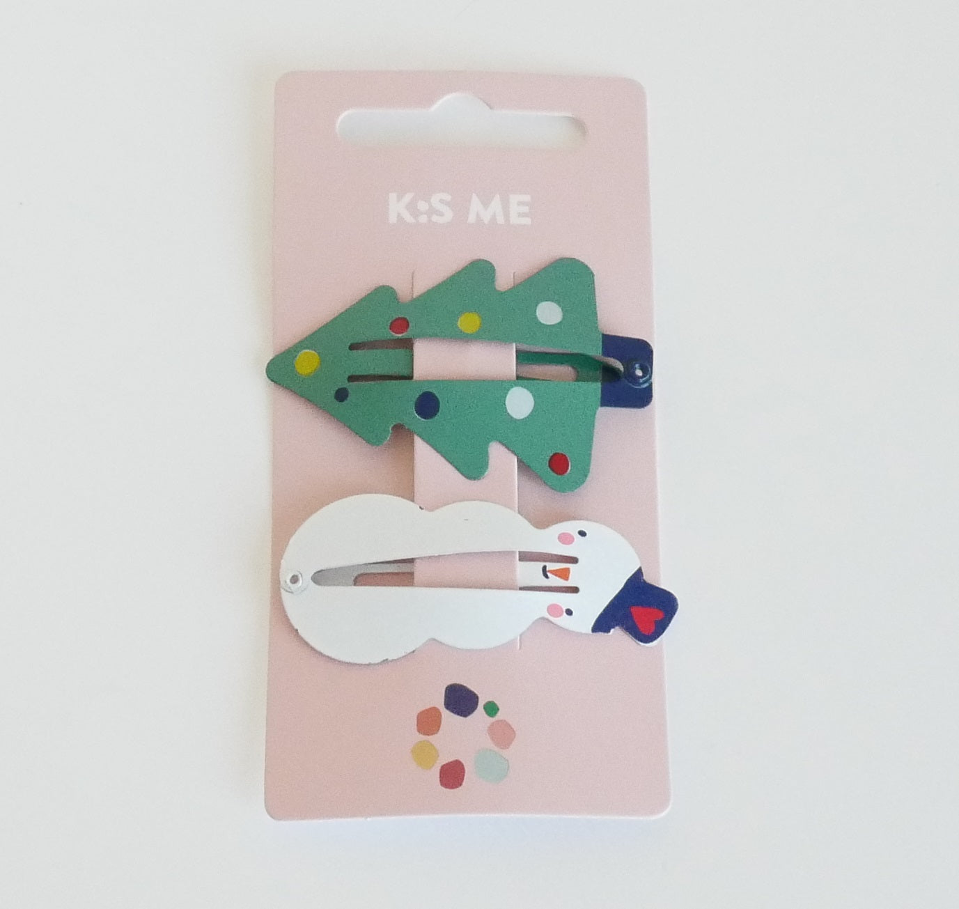 Haarklammer: Tannenbaum,Schneemann