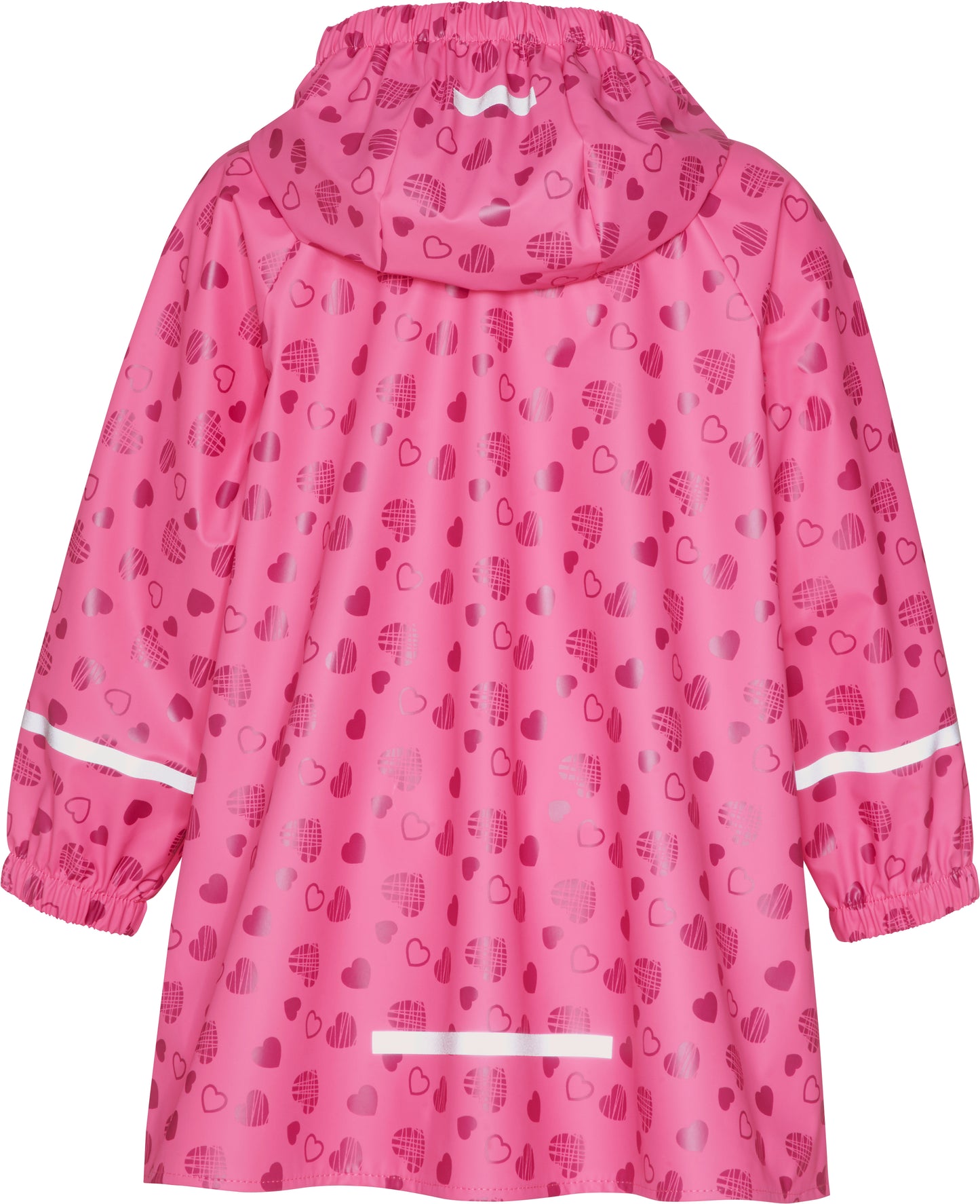 Regenjacke rosa Herzen