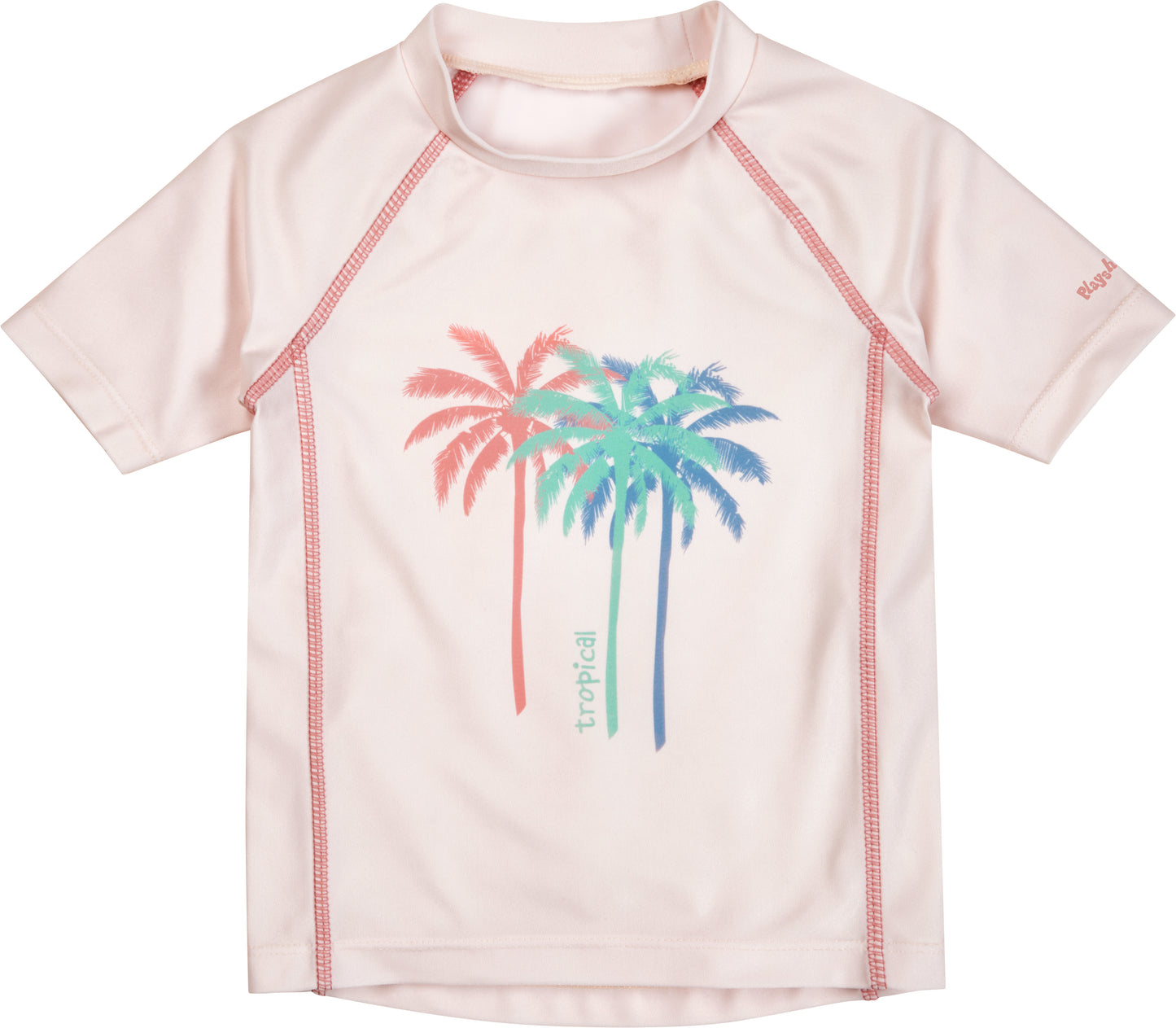 UV-T-Shirt beige,Palmen