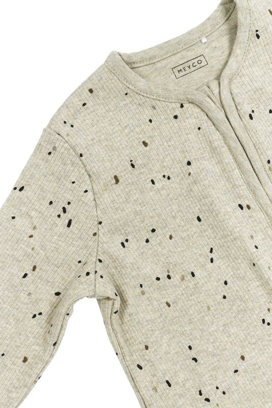 Schlafsack Winter beige,schwarz