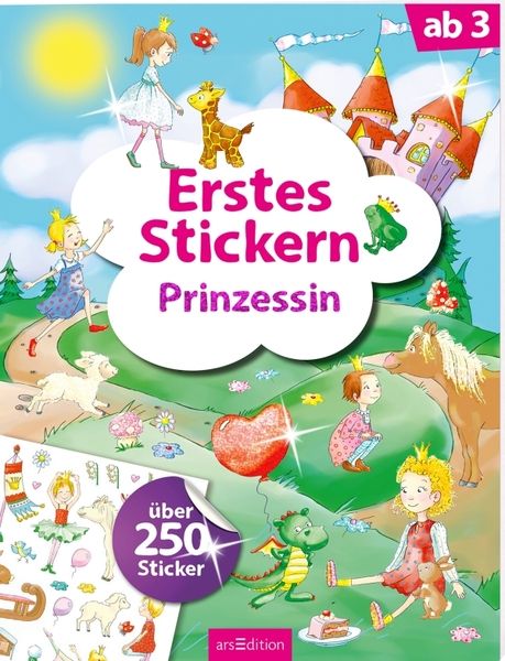 Stickerbuch: Prinzessin (Neuware)
