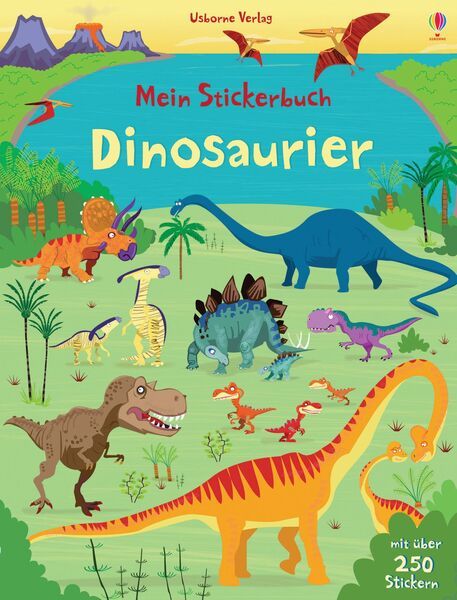 Stickerbuch: Dinosaurier
