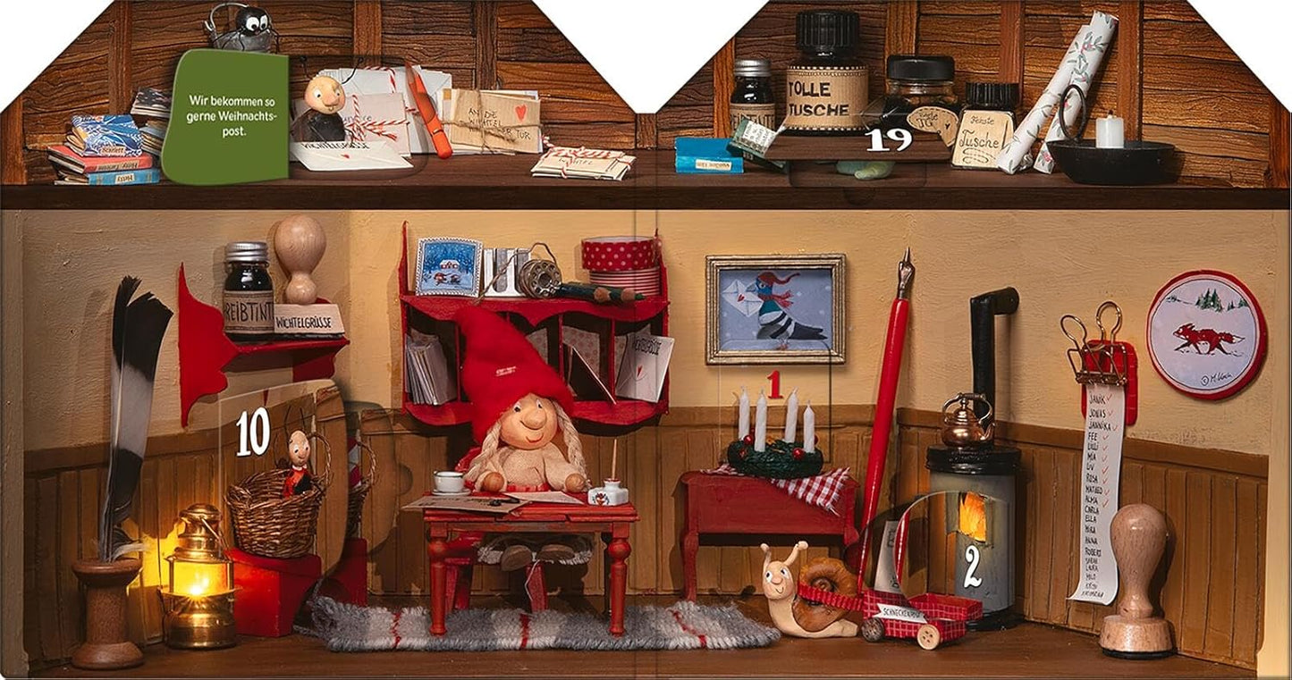 Adventskalender: Advent im Wichtelhaus Buch