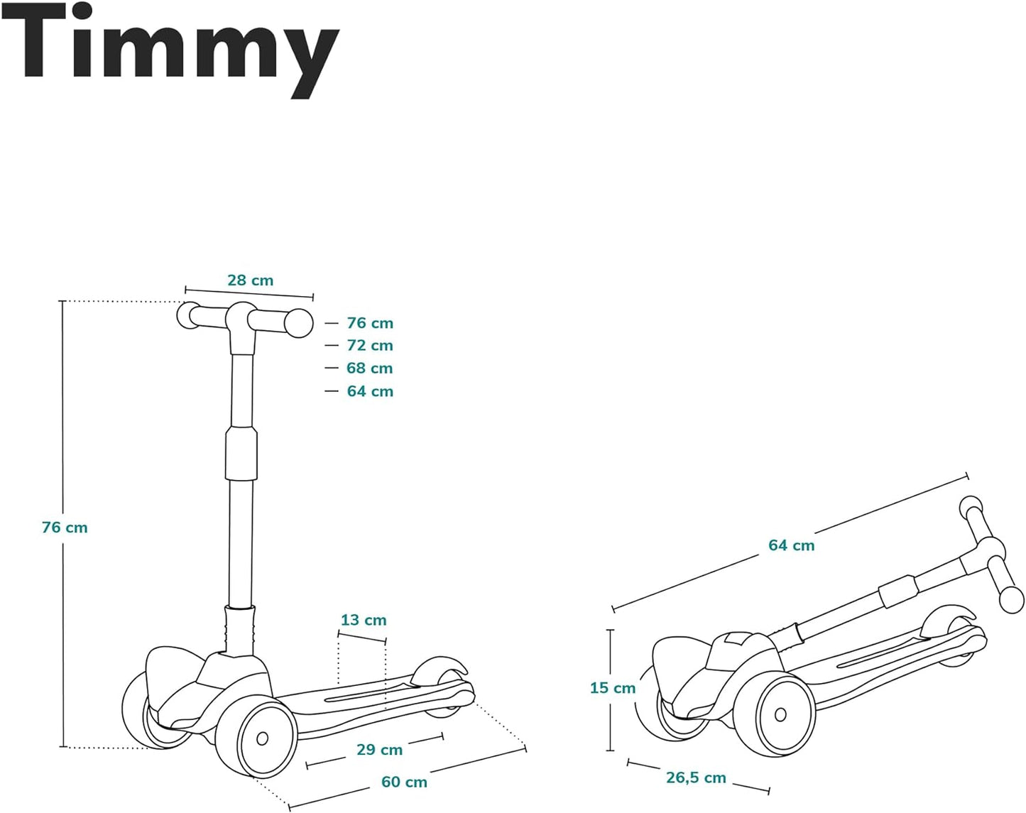 Roller Timmy grün