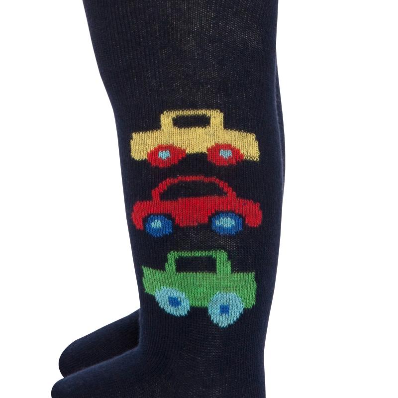 Strumpfhose: blau,Auto