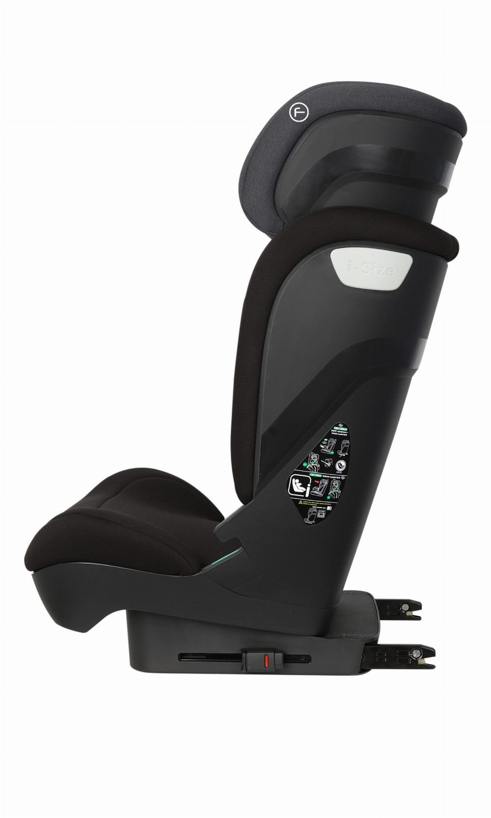 Autositz Rider: schwarz