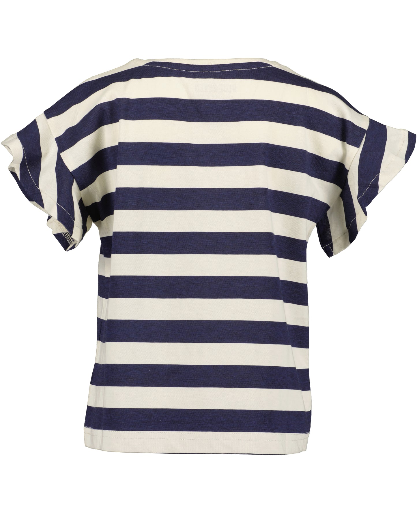 T-Shirt: blau,weiß,Flamingo