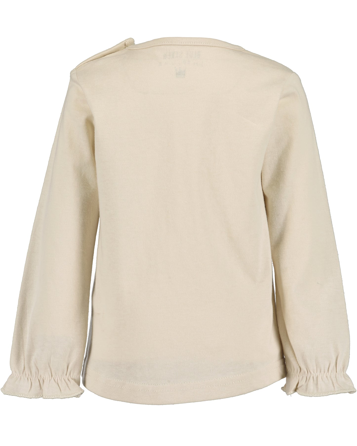 Langarmshirt: beige, Hund