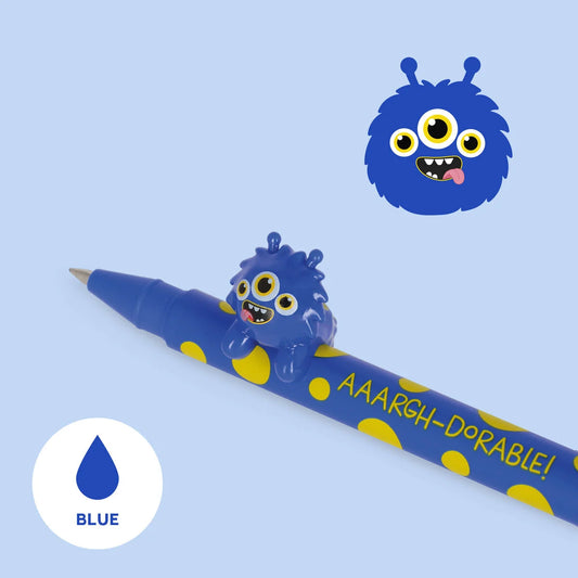 Stift mit Deko-Tierchen: Monster