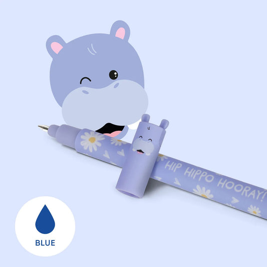 Löschbarer Stift: Nilpferd