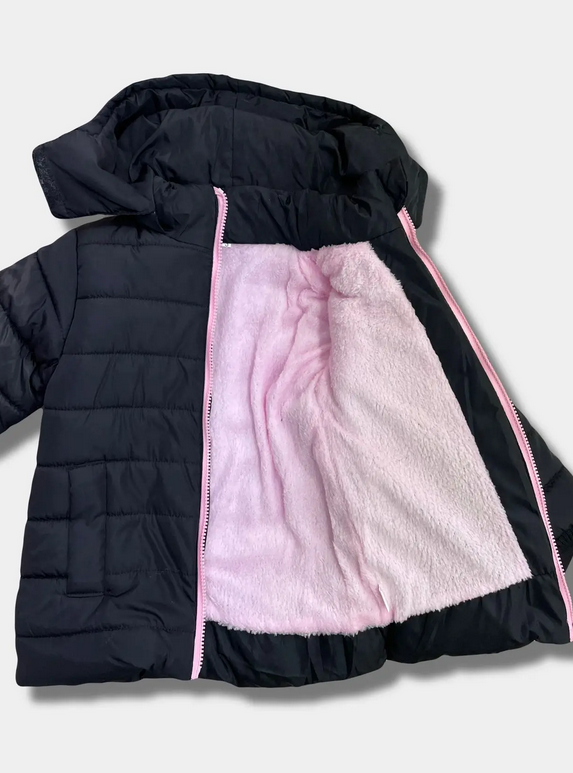 Winterjacke rosa