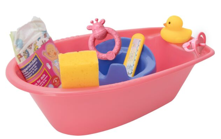 Badewanne mit Zubehör