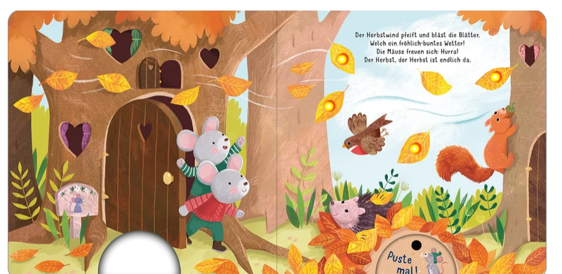 Mein liebstes Pustebuch – Hurra, der Herbst ist da!