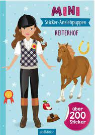 Buch: Mini Sticker-Anziehpuppen Reiterhof (Neuware)