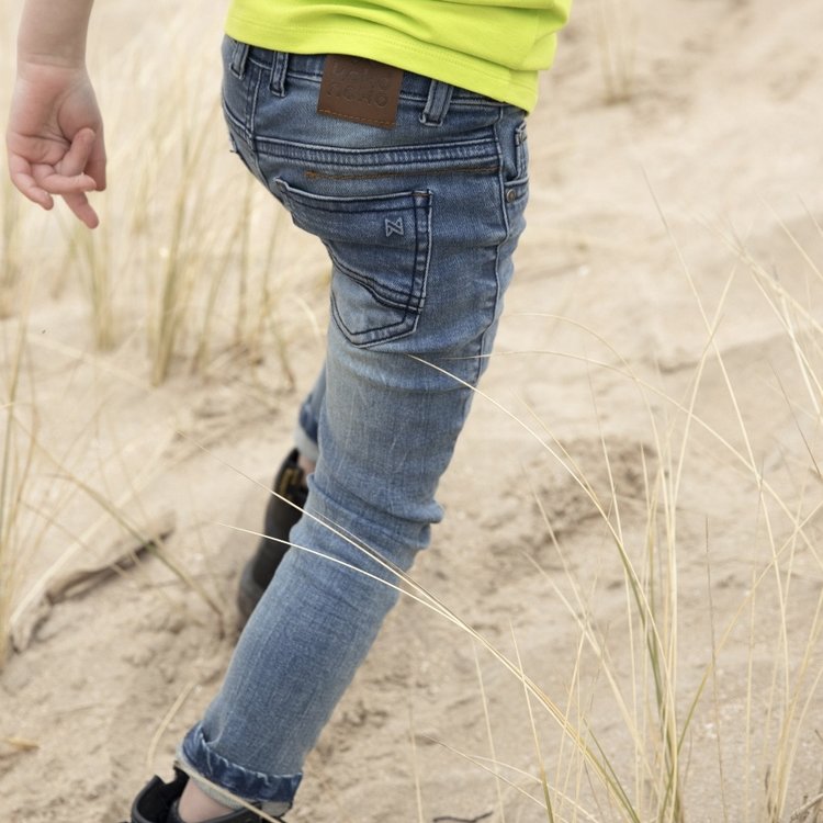 Jeanshose: hell blau