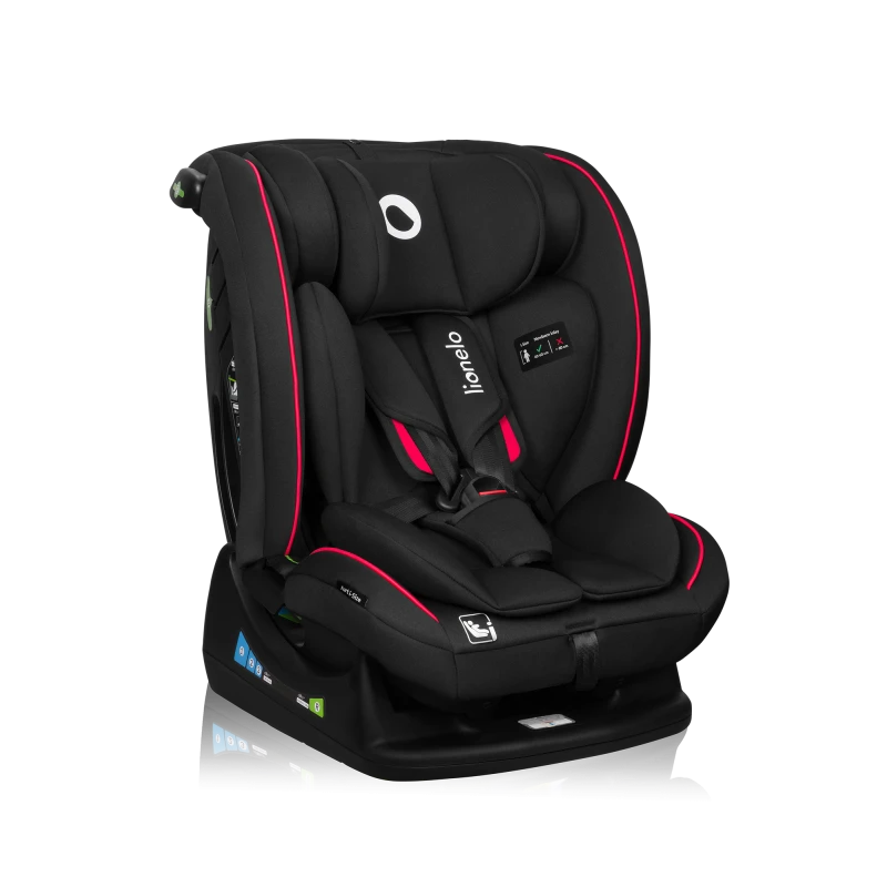 Autositz ohne Isofix: schwarz,rot