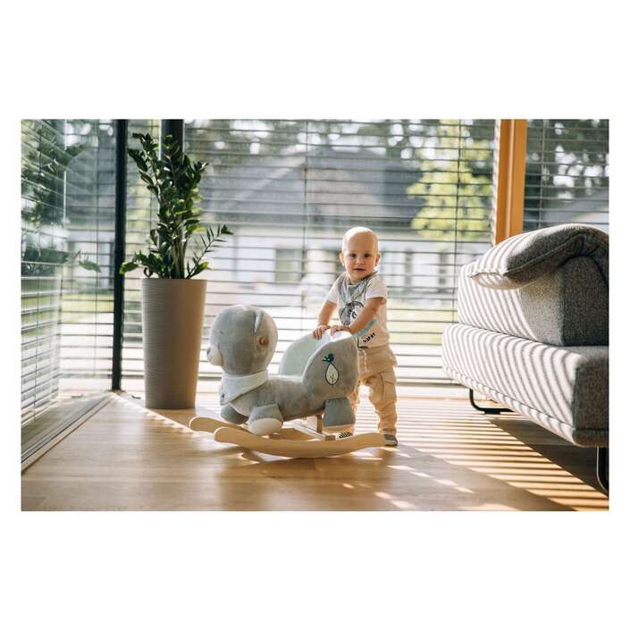 Schaukelbär: blau