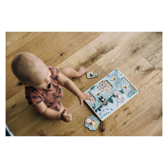 Steckpuzzle mit Musik: Zirkus