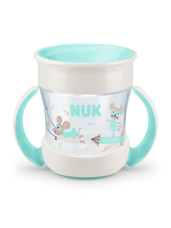 360° trinklasche mit Griff 160 ml türkis,Maus