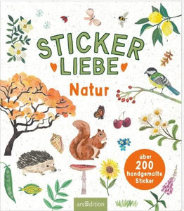 Buch: Sticker Liebe Natur (Neuware)