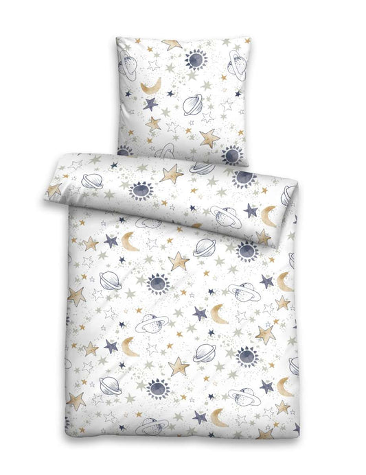 Feinbiber Bettwäsche: Weltall