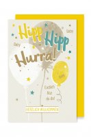 Karte: Hipp Hipp Hurra