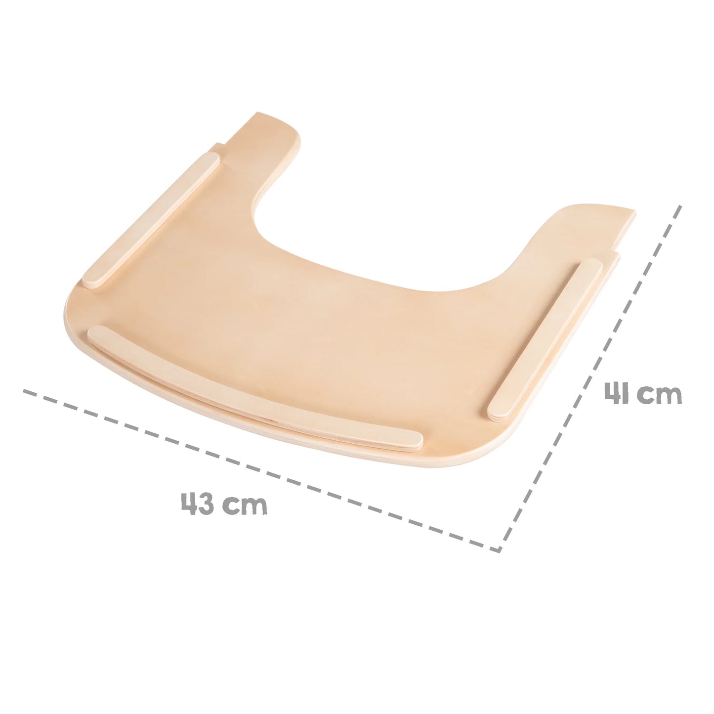 Essbrett für Hochstuhl: beige