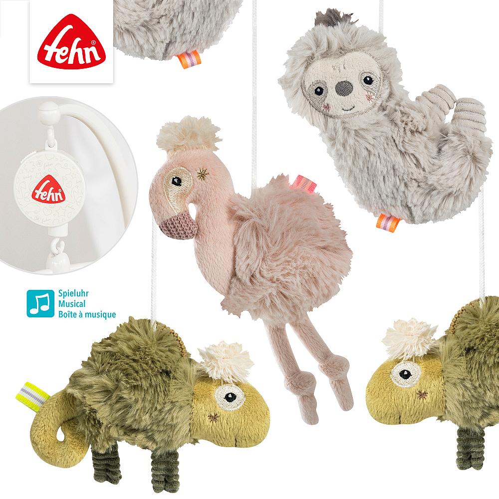 Mobilé: Faultier,Camelion,Flamingo reserviert für Geburtsliste #412239