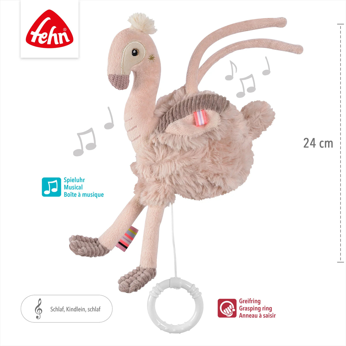 Fehn Spieluhr: Flamingo