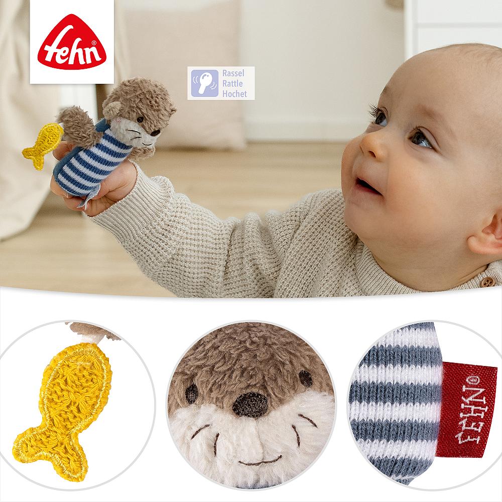 Greistab mit Rassel: Otter (Neuware)