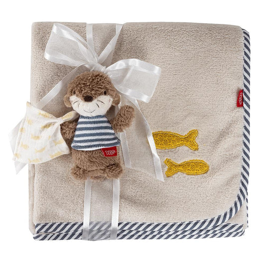 Kuscheldecke: Otter