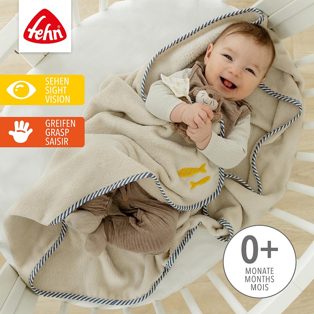 Kuscheldecke: Otter