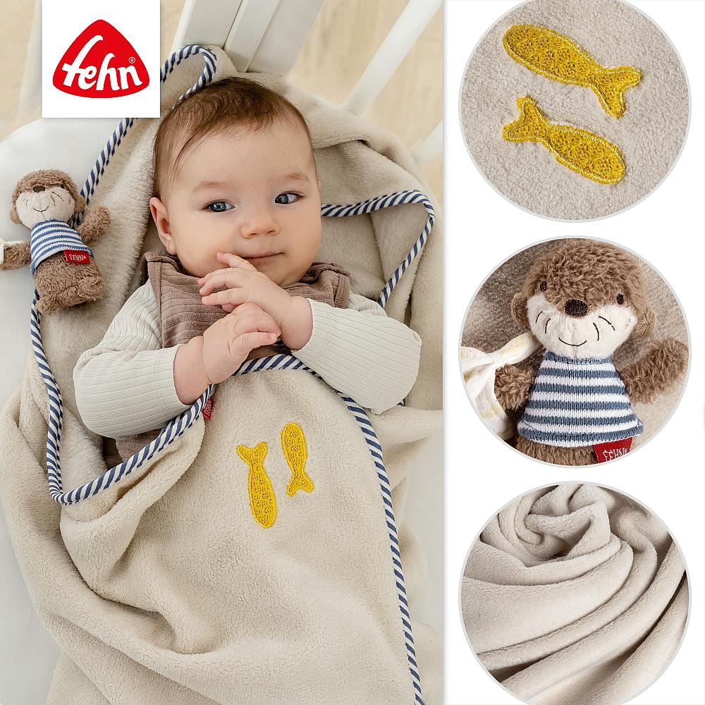 Kuscheldecke: Otter