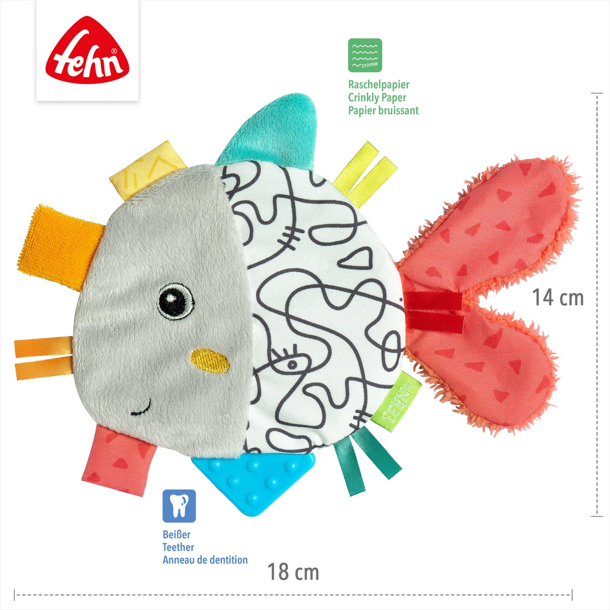 Fehn Knistertuch: Fisch