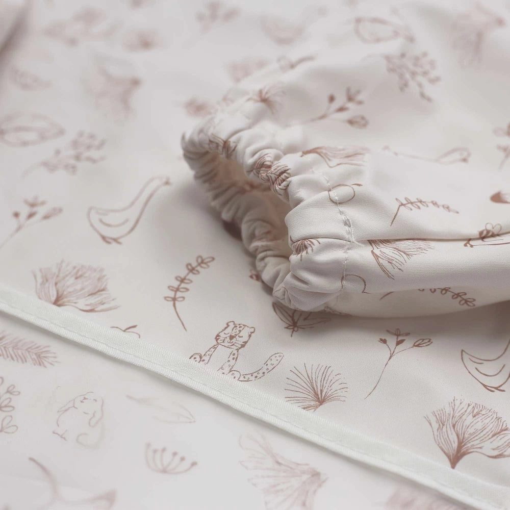 Lätzchen mit Armen: beige,Tiere