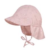 Hütchen mit Nackenschutz rosa, Muschel (Neuware)