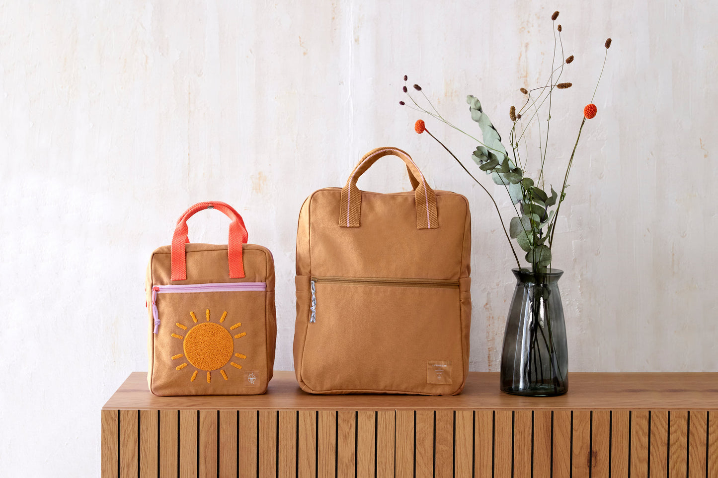 Kindergarten Rucksack: Orange,Sonne reserviert für Geburtsliste #397966