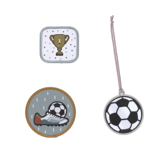 School Patches Fußball