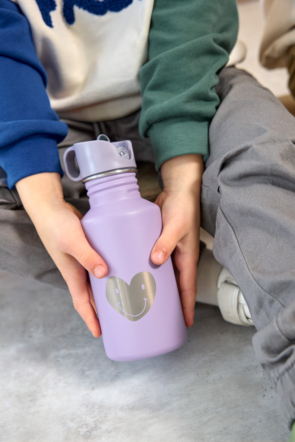 Trinkflasche lila (Neuware)