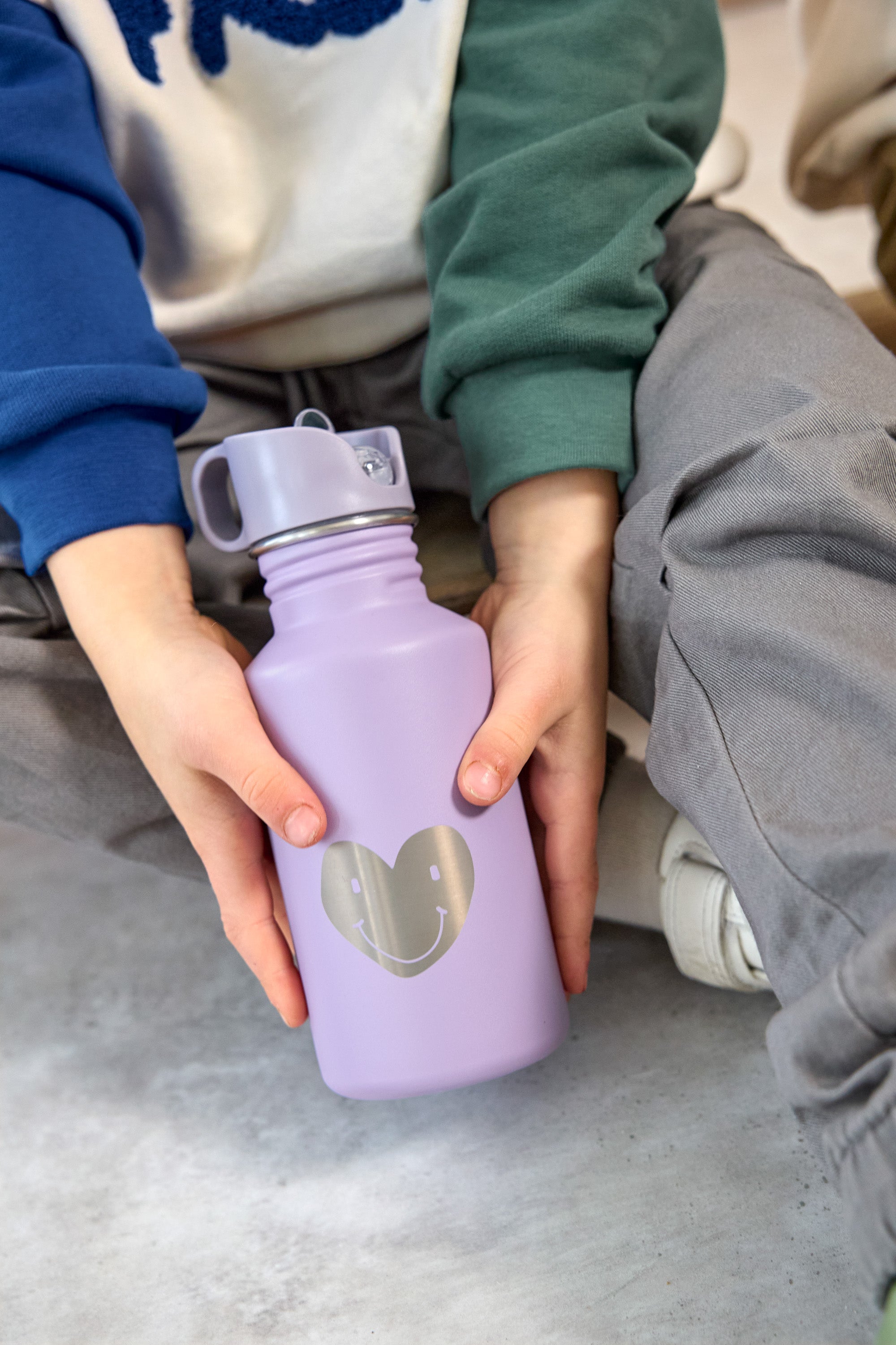 Trinkflasche lila (Neuware)