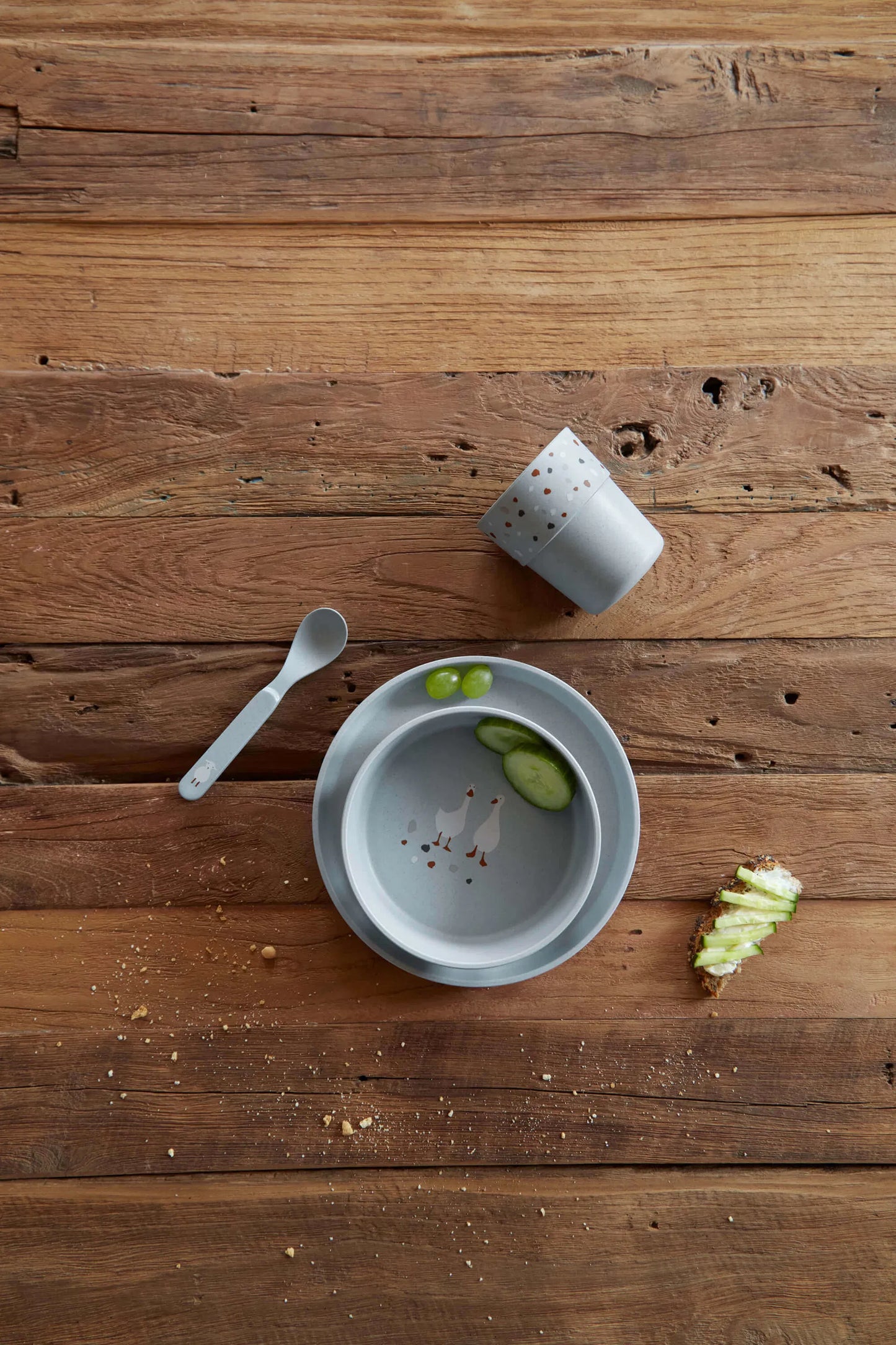 Kinderlöffel Set 4-teilig Schaf
